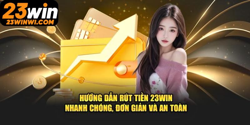 Hướng dẫn rút tiền 23win siêu tốc chỉ sau 4 bước đơn giản